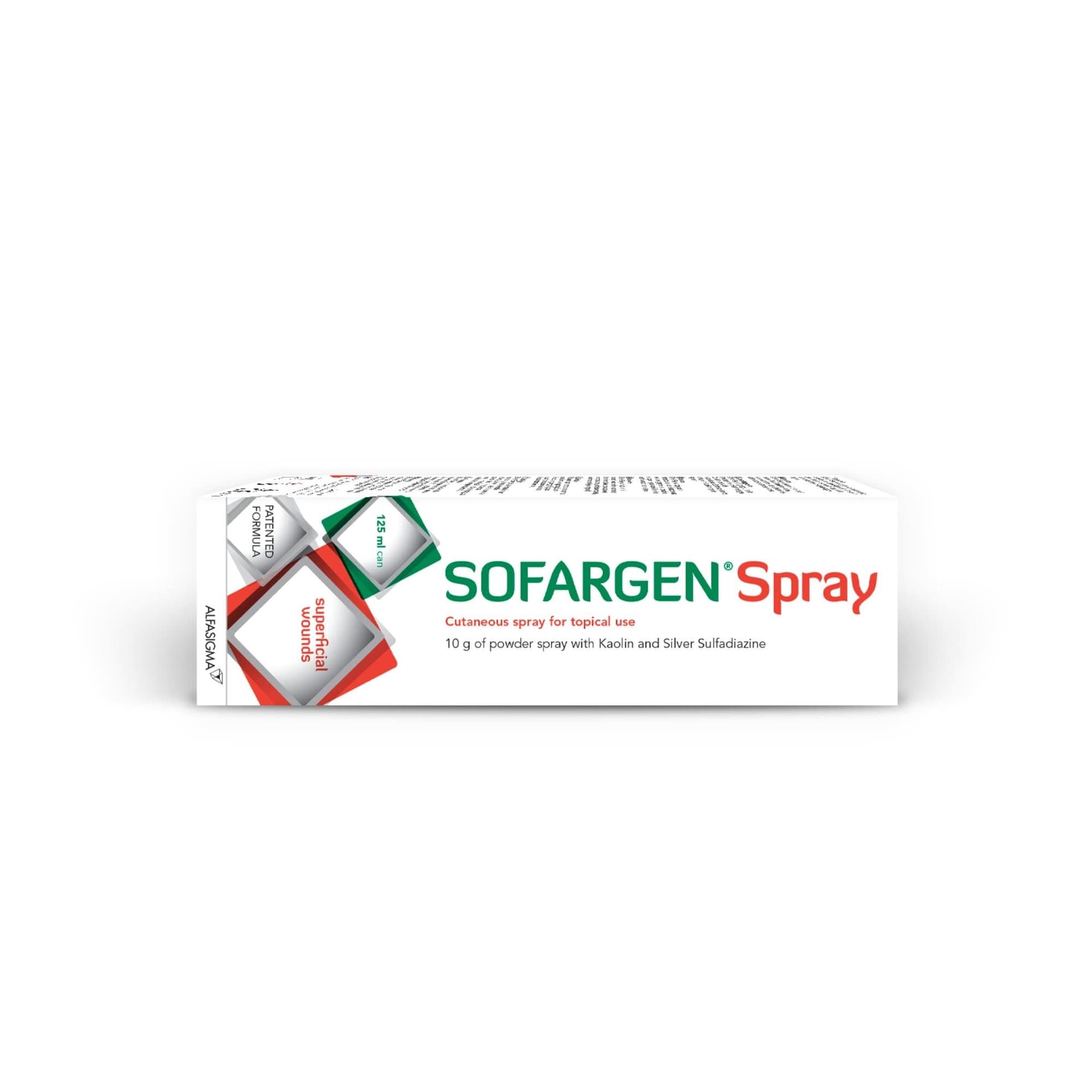 SOFARGEN Spray Producto sanitario – 10 g de polvo