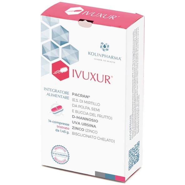 D-Manosa 500 mg + Arándano Rojo – 14 comprimidos | IVUXUR