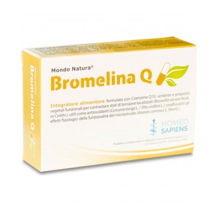 Bromelain Q Mondo Natura – 30 comprimidos