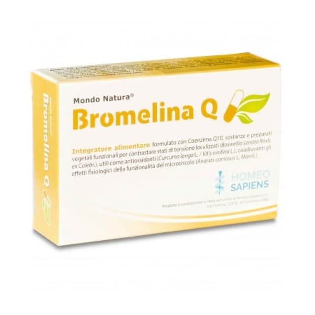 Bromelain Q Mondo Natura – 30 comprimidos