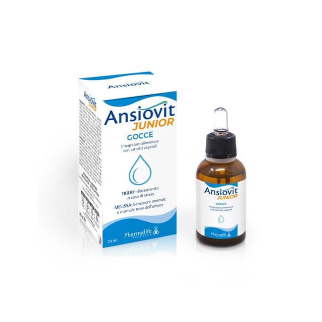 Ansiovit Junior Pasiflora + Rutina – Gotas, 30 ml