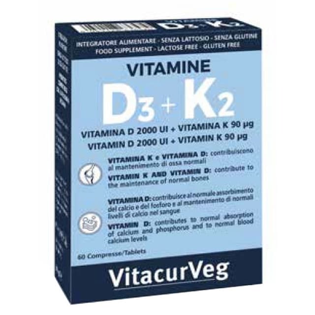 Vitamina D3+K2 Pharmalife Research – 60 comprimidos