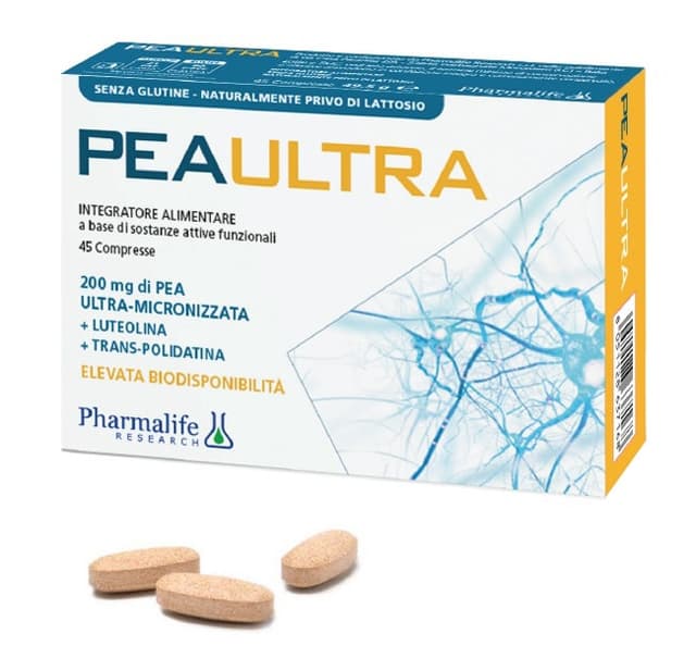 Palmitoiletanolamida (PEA) 800 mg – 45 comprimidos | Pharmalife Research Peaultra