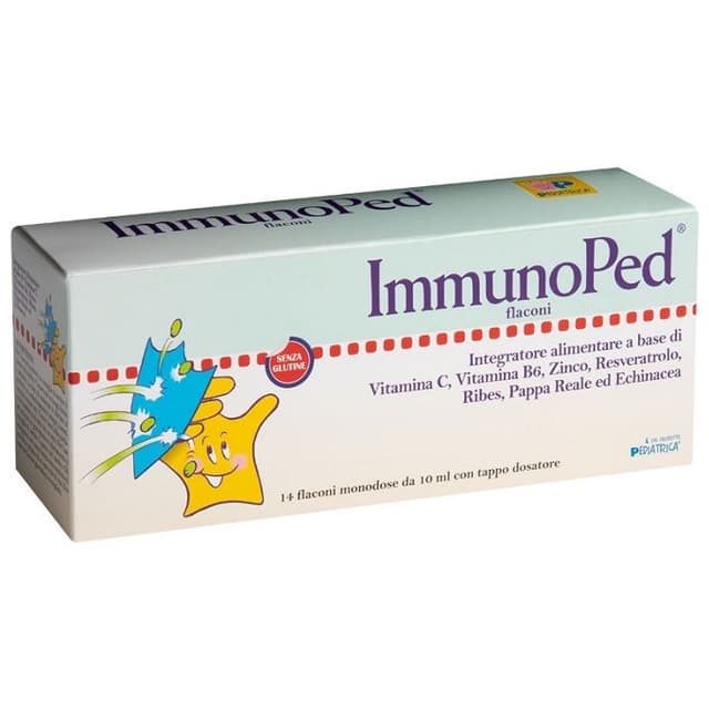 Vitamina C + Zinc – 14 ampollas de 10 ml | Immunoped Complemento Alimenticio