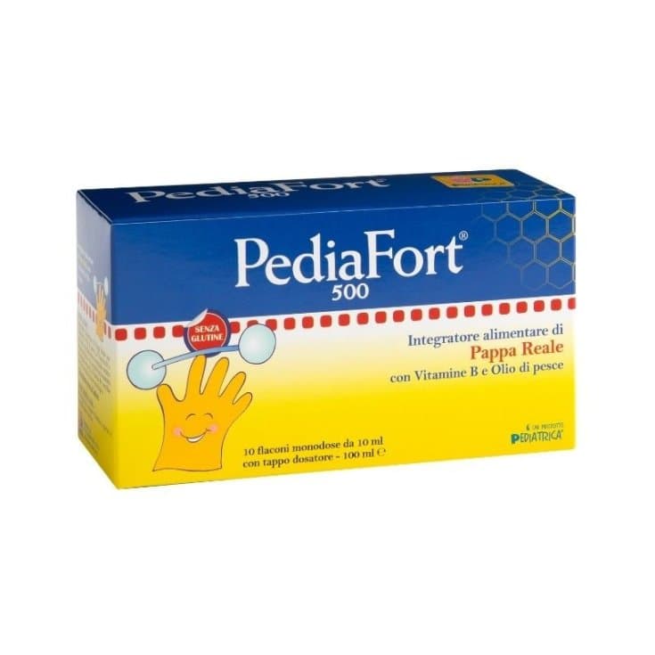 Complejo de vitamina B + Omega-3 – 10 ampollas de 10 ml | Pediafort 500
