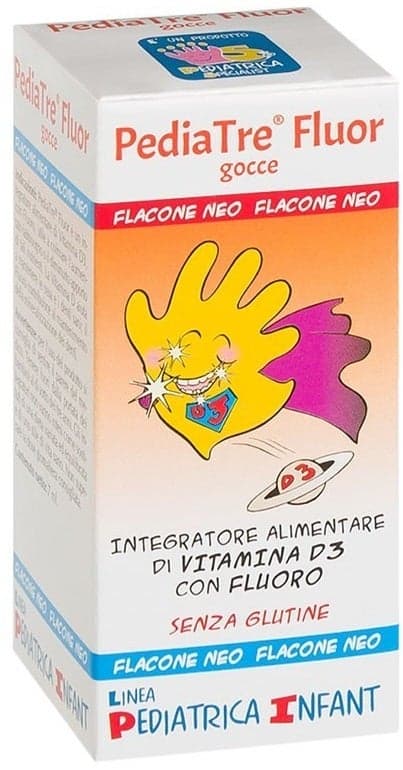 Vitamina D3 + Flúor – gotas de 7 ml | Pediatre Fluor