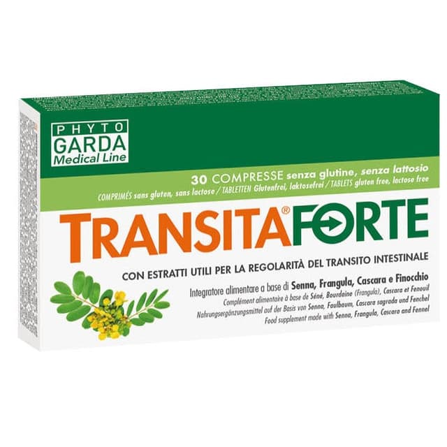 Transita Forte Sena + Frángula + Cáscara – 30 comprimidos