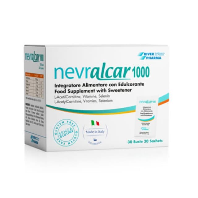 Nevralcar 1000 Acetil-L-Carnitina – 30 sobres