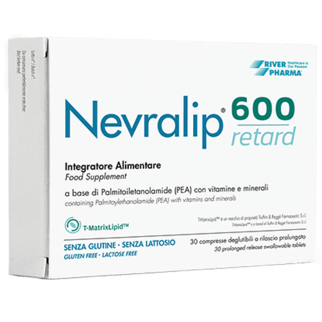 Nevralip 600 Retard Ácido Alfa-Lipoico – 30 cápsulas