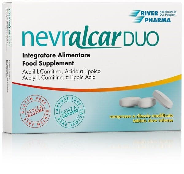 Acetil-L-carnitina 1.200 mg – 60 comprimidos | Nevralcar Duo