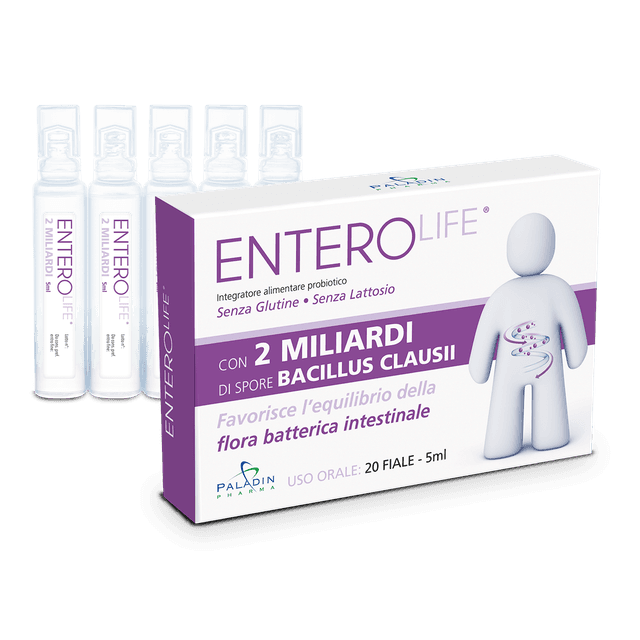 Probióticos con bacterias lácticas – 20 viales | Enterolife 2 MLD