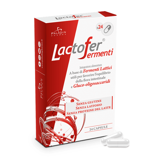 Probióticos con bacterias lácticas – 24 cápsulas | Lactofer Fermenti
