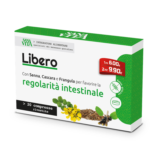 Extractos vegetales con sen – 20 comprimidos | Sanavita Libero
