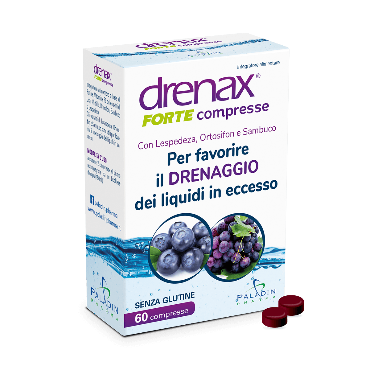 Drenax Forte Arándanos – 60 comprimidos
