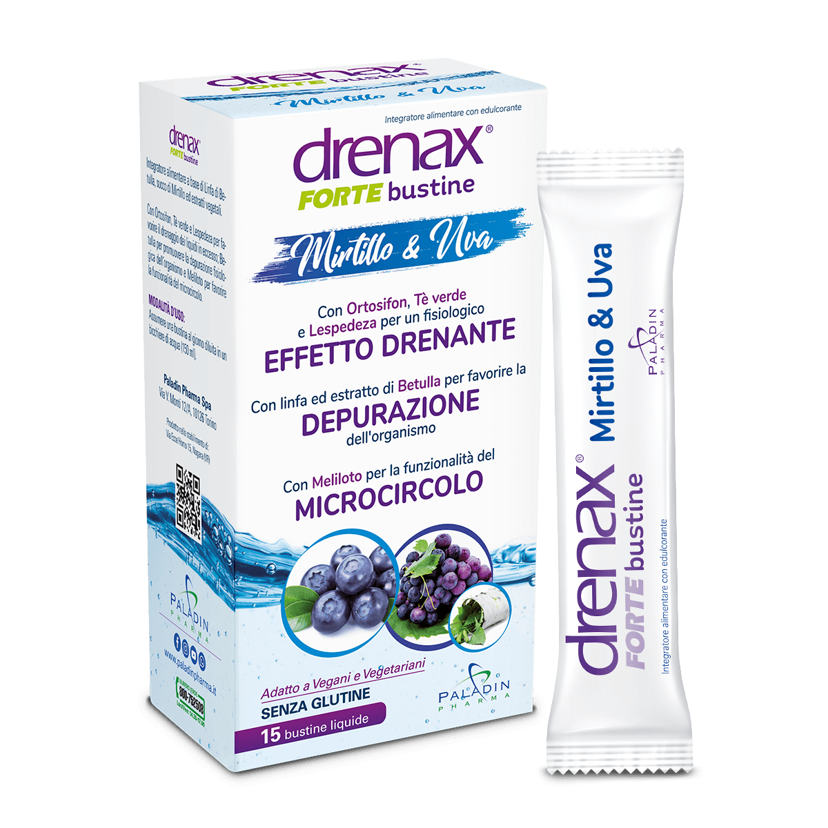 Drenax Forte Arándanos – 15 sobres