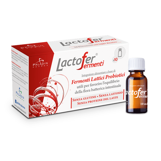 Probióticos con bacterias lácticas – 10 viales de 10 ml | Lactofer Fermenti