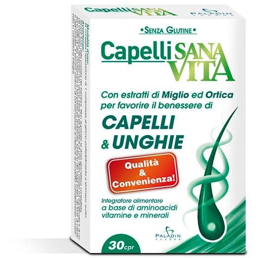 Biotina y Zinc – 30 comprimidos Cabello | Sanavita Cabello