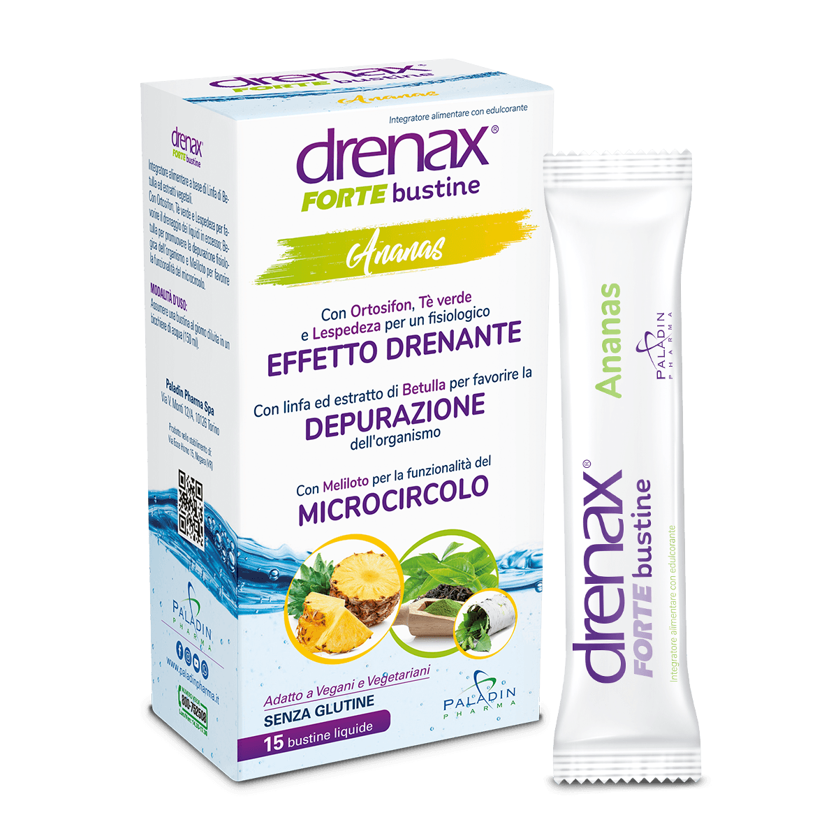 Drenax Forte Ananas – 15 sobres