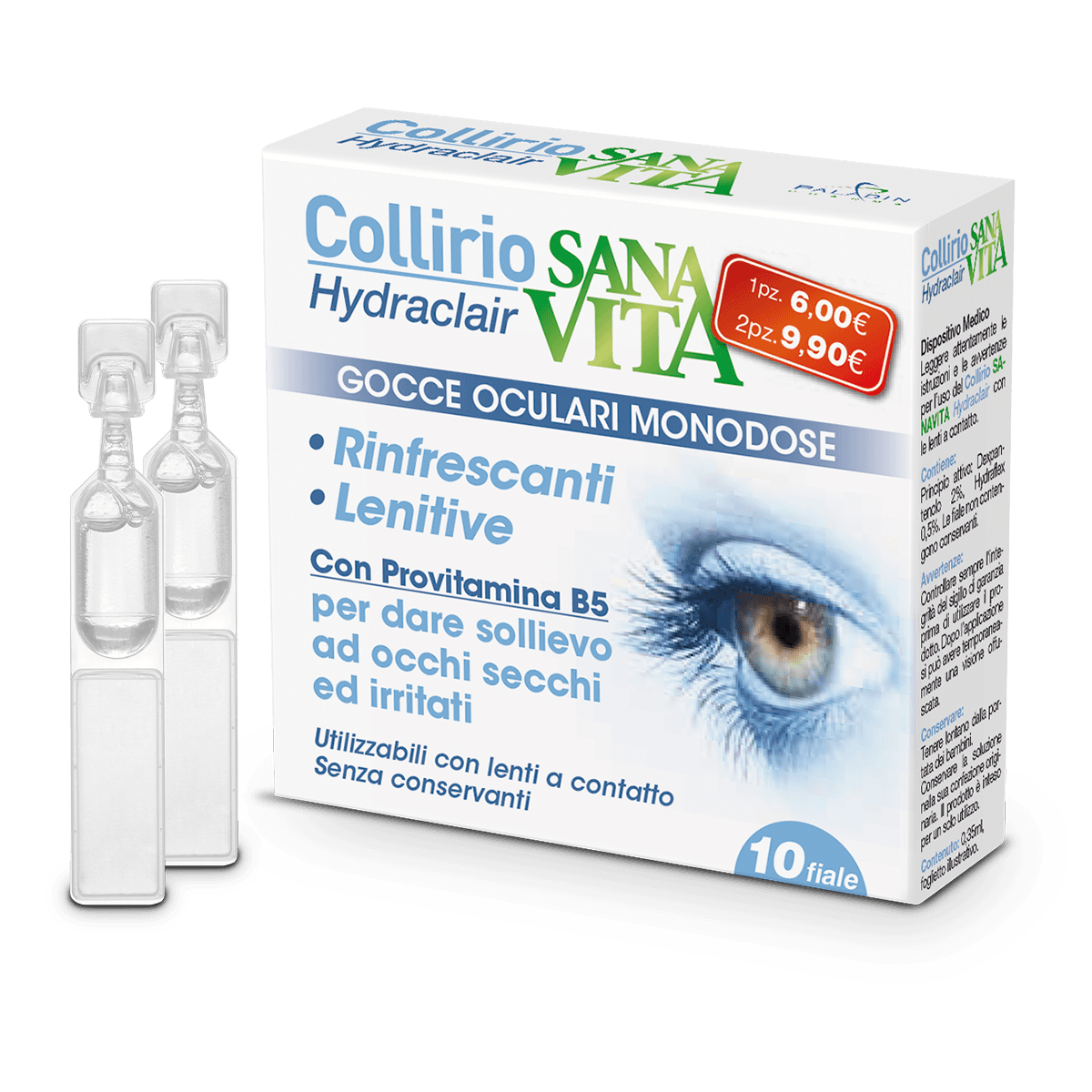 Sanavita Colirio Monodosis – 0,35 ml