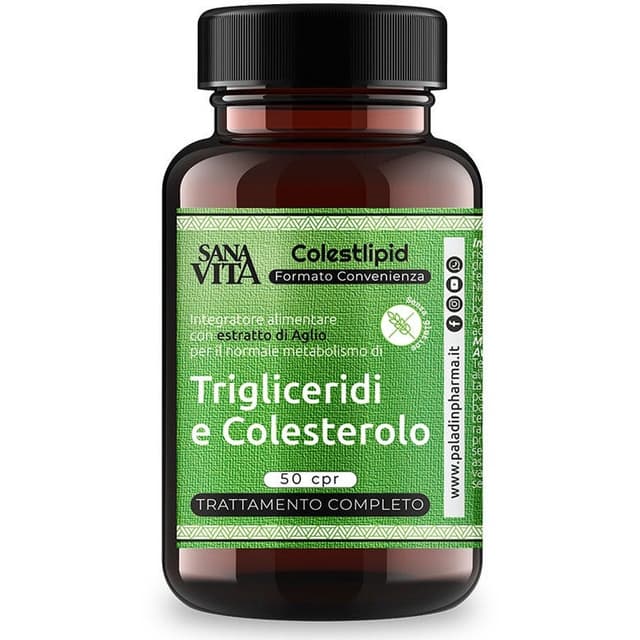 Arroz Rojo + Berberina – 50 comprimidos | Sanavita Cholestlipid Plus
