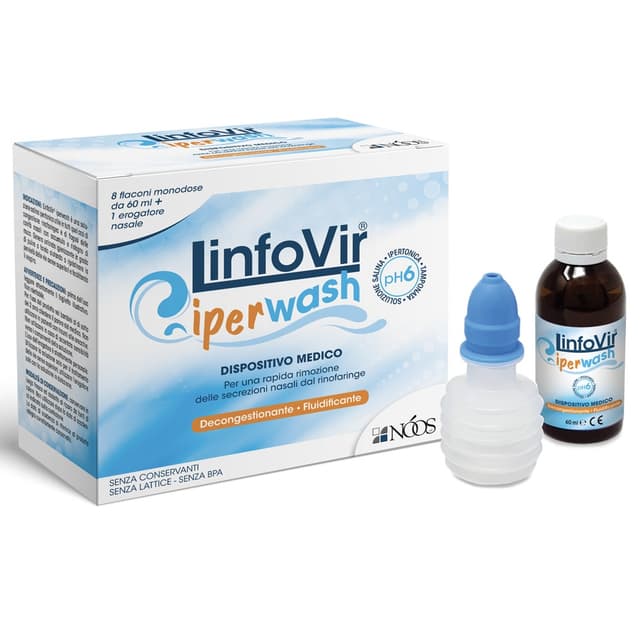 Linfovir Iperwash – Solución Salina Hipertónica