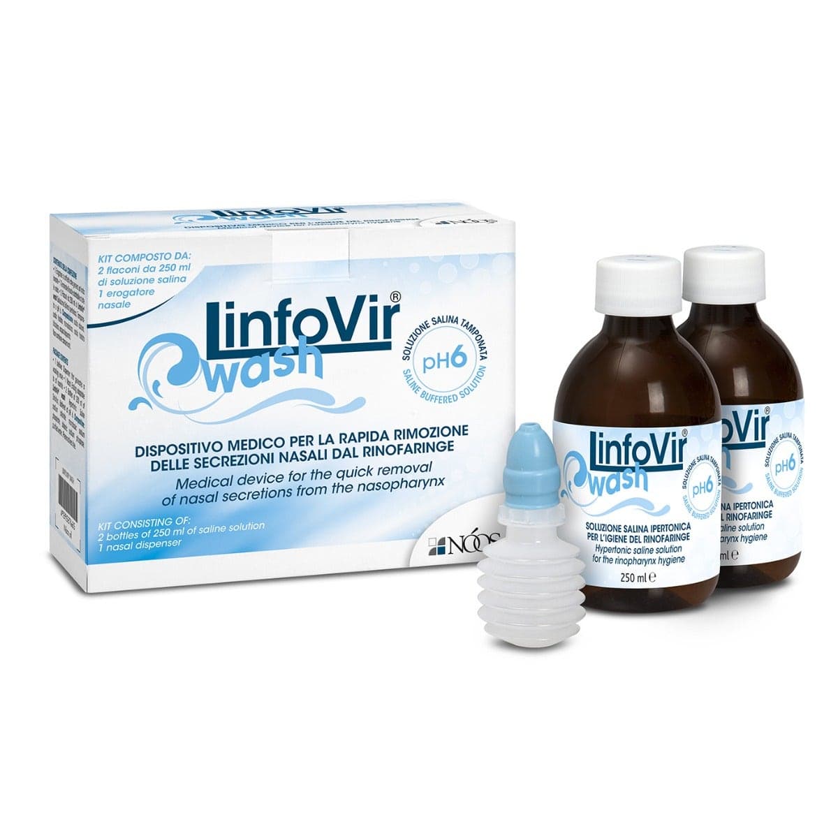 Linfovir Isowash – Solución Isotónica