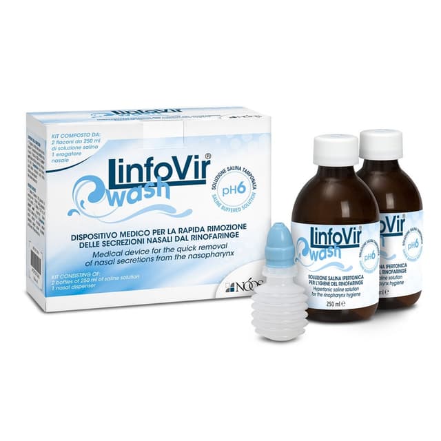 Linfovir Isowash – Solución Isotónica