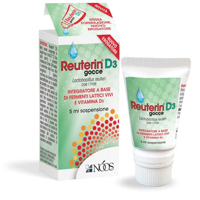 Reuterin D3 Immuno – 5 ml gotas