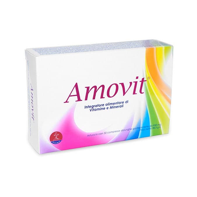 Amovit Hierro + Magnesio – 30 comprimidos