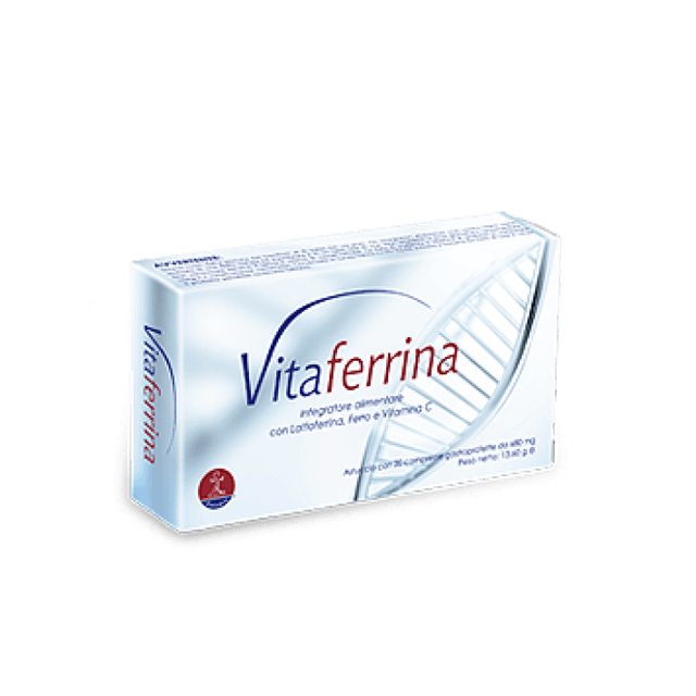 Lactoferrina + Hierro – 20 comprimidos | Vitaferrina