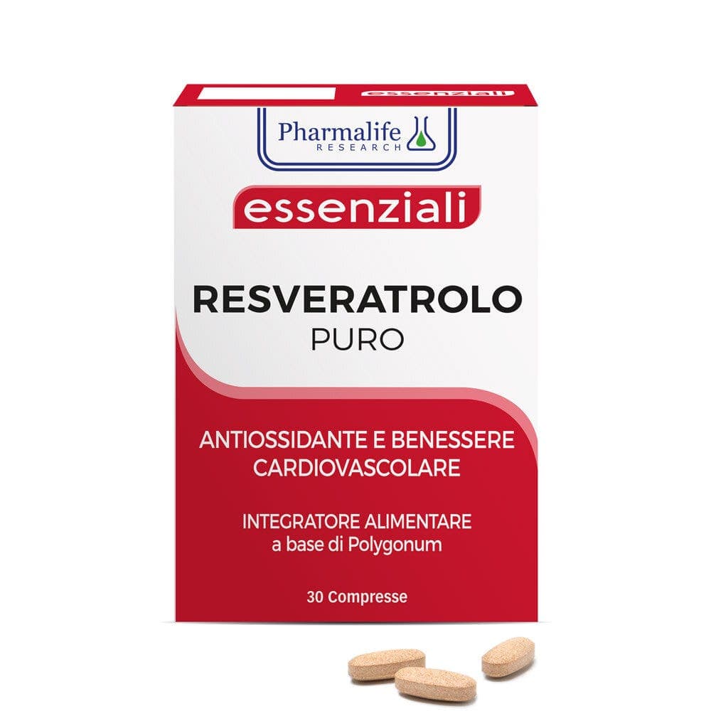 Resveratrol – 30 comprimidos | Pharmalife Research Resveratolo Puro