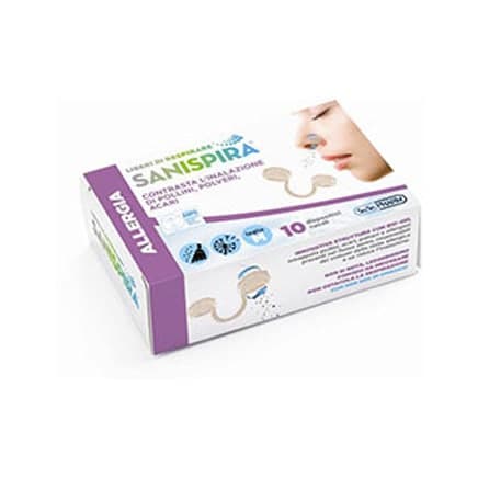 Sanispira Allergia – 10 filtros nasales talla M