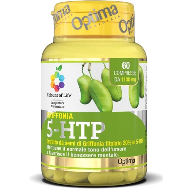 Griffonia 5-HTP 1000 mg – 60 comprimidos de 600 mg | Optima Naturals