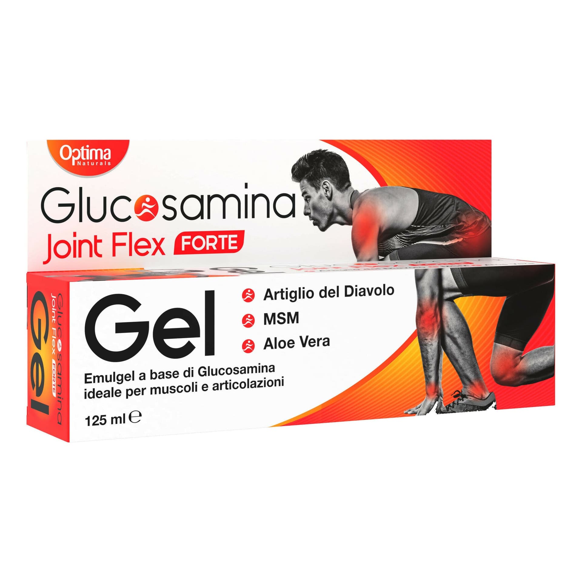 Optima Naturals Glucosamina Joint Flex Gel – Tubo