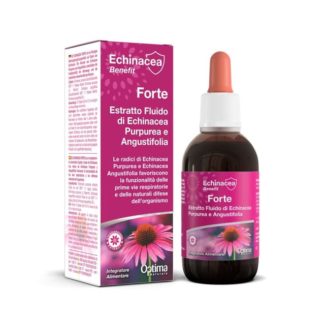 Echinacea Extracto Fluid Forte – 50 ml concentrado | Optima Naturals