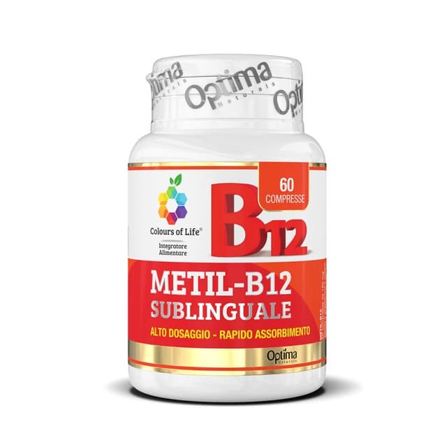 Vitamina B12 – 60 comprimidos sublinguales | Metil B12