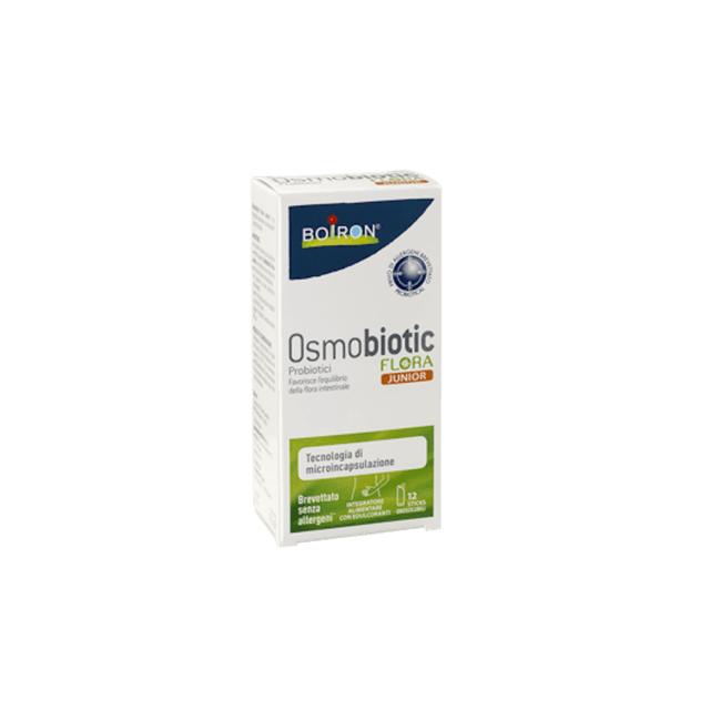 Osmobiotic Flora Junior – Probióticos con bacterias lácticas – 12 sticks