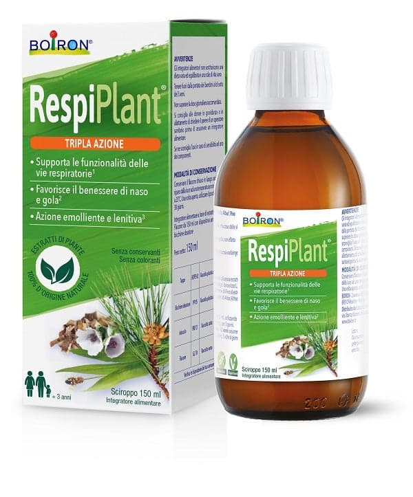 Respiplant Jarabe 150 ml – Jarabe para las vías respiratorias