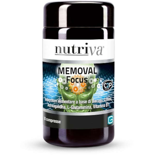 Colina 200 mg + Ashwagandha – 30 comprimidos | Nutriva Memoval Focus