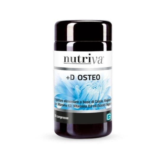 Calcio + Magnesio – 50 comprimidos | Nutriva D+ Osteo
