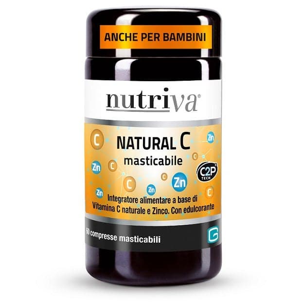 Vitamina C + Zinc – 60 comprimidos | Nutriva Natural C