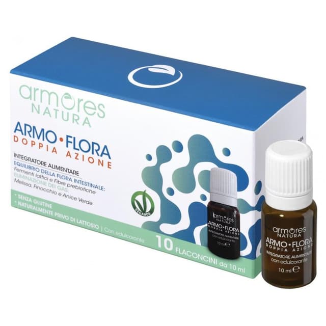 Armo Flora Doppia Azione – 10 ampollas bebibles