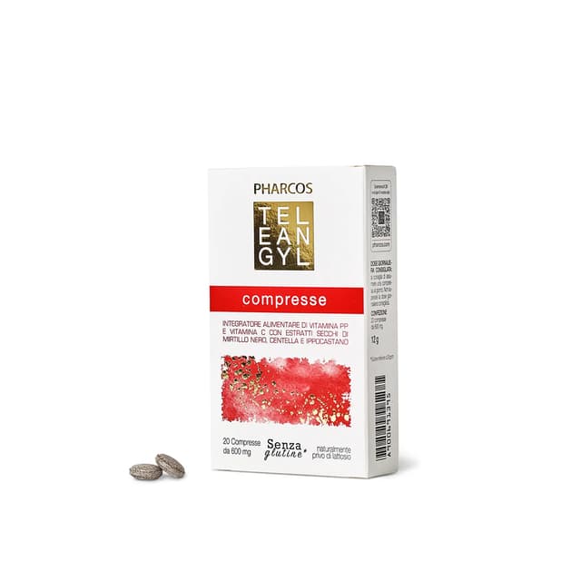 Arándano + Bromelina – 20 comprimidos | Pharcos Teleangyl