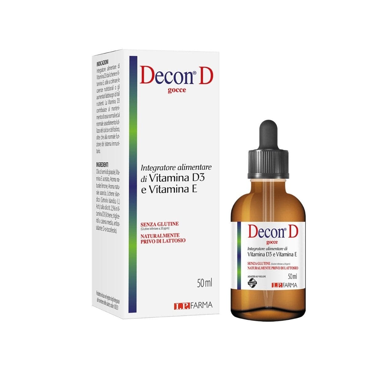 Decon D Gotas – 50 ml | Vitamina D3 2.000 UI + Vitamina E