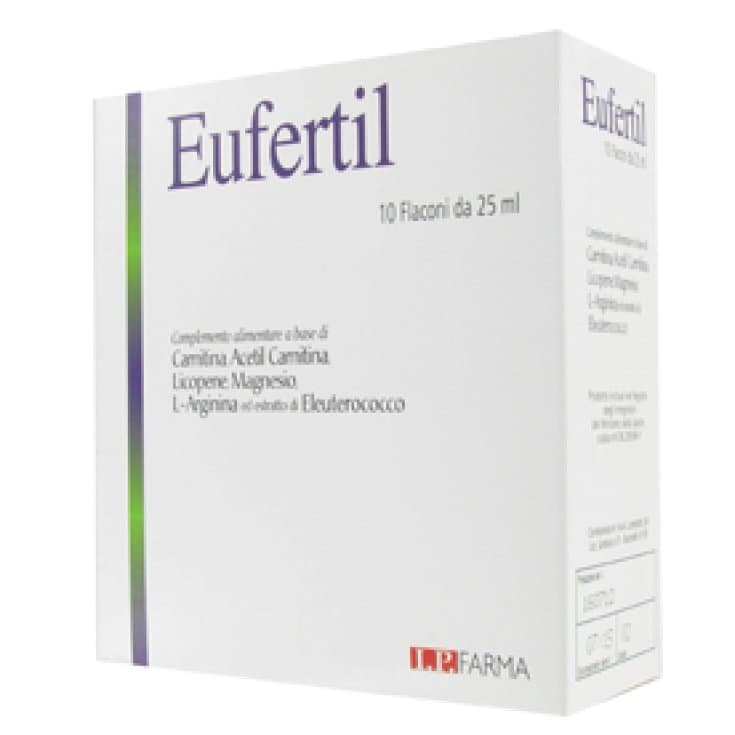 Eufertil L-Carnitina + Licopeno – 10 ampollas de 25 ml