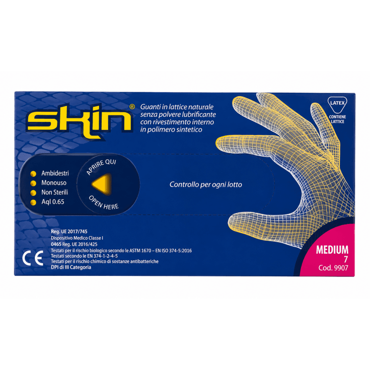 Guantes de Látex Gammad Talla M – 100 unidades