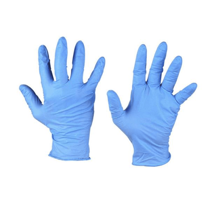 Gammad Guantes de Nitrilo sin polvo, talla S – 100 unidades
