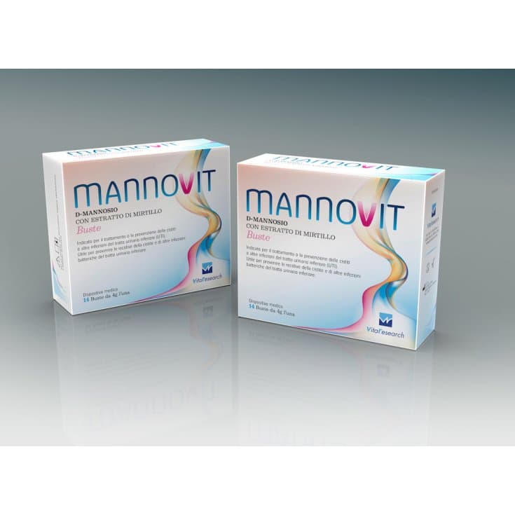 D-Manosa + Arándano rojo – 14 sobres de complemento alimenticio | Mannovit