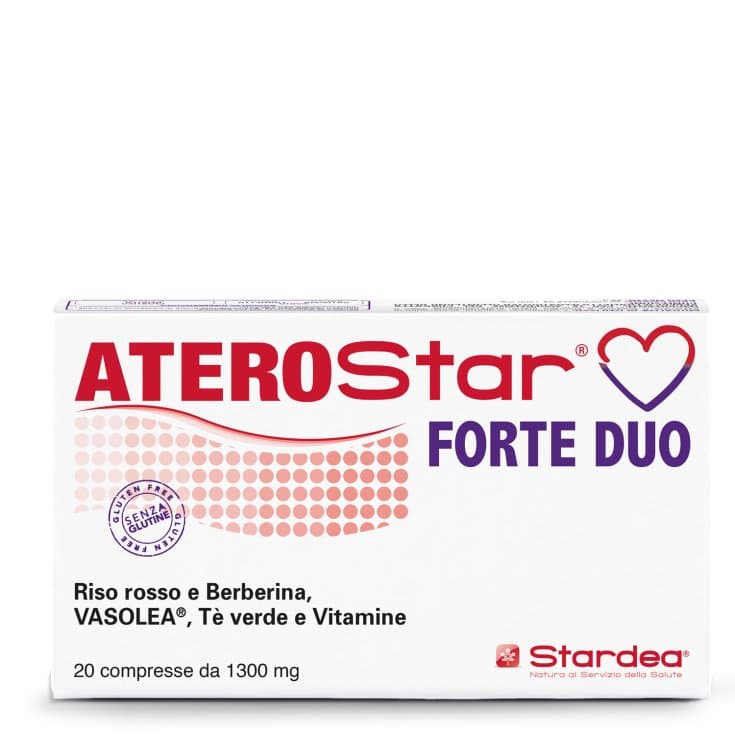 Arroz Rojo + Berberina – 20 comprimidos | Aterostar Forte Duo