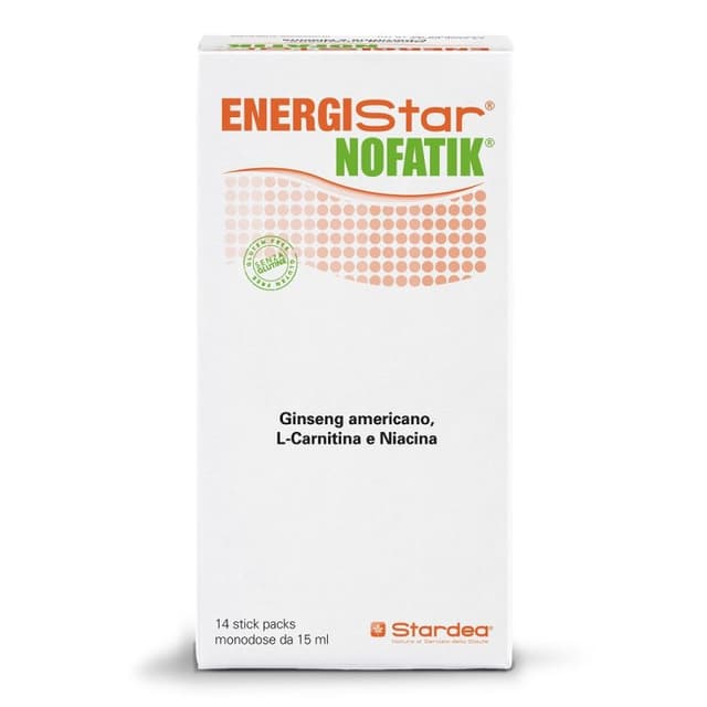 L-Carnitina + Ginseng – 14 sobres | Energistar NoFatik